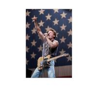 Exclusive Art Influential Singer Bruce Springsteen Portrait Poster 7 Canvas Poster Bedroom Decor Landscape Office Room Decor Gift 12x18inch(30x45cm)