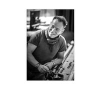 Exclusive Art Influential Singer Bruce Springsteen Portrait Poster 8 Canvas Poster Bedroom Decor Landscape Office Room Decor Gift 08x12inch(20x30cm)