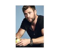 Exclusive Art Modest Actor Posters Chris Hemsworth Portrait Poster 1 Canvas Poster Bedroom Decor Landscape Office Room Decor Gift 20x30inch(50x75cm)