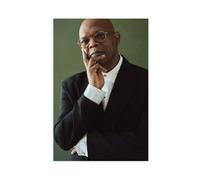 Exclusive Art Popular Actor Samuel Posters L Jackson Portrait Poster 4 Canvas Poster Wall Art Decor Print Picture Paintings for Living Room Bedroom Decoration 20x30inch(50x75cm)