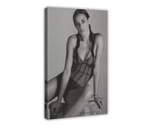 Exclusive Art Popular Actress Demi Posters Moore Portrait Poster 1 Canvas Poster Wall Art Decor Print Picture Paintings for Living Room Bedroom Decoration 20x30inch(50x75cm)