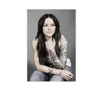 Exclusive Art Popular Singer Folk Rock Amy MacDonald Portrait Poster 5 Canvas Poster Wall Art Decor Print Picture Paintings for Living Room Bedroom Decoration 08x12inch(20x30cm)
