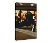 Exclusive Art Popular Singer Justin Posters Timberlake Portrait Poster 8 Canvas Poster Wall Art Decor Print Picture Paintings for Living Room Bedroom Decoration 12x18inch(30x45cm)