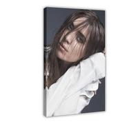 Exclusive Art Popular Singer Lykke Li Portrait Poster 1 Canvas Poster Bedroom Decor Landscape Office Room Decor Gift 08x12inch(20x30cm)