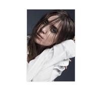 Exclusive Art Popular Singer Lykke Li Portrait Poster 1 Canvas Poster Bedroom Decor Landscape Office Room Decor Gift 24x36inch(60x90cm)
