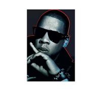 Exclusive Art Popular Singer Rapper JAY Z Portrait Poster 3 Canvas Poster Bedroom Decor Landscape Office Room Decor Gift 12x18inch(30x45cm)