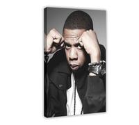 Exclusive Art Popular Singer Rapper JAY Z Portrait Poster 8 Canvas Poster Bedroom Decor Landscape Office Room Decor Gift 16x24inch(40x60cm)