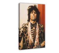 Exclusive Art Popular Singer The Rolling Stones Rock Legend Keith Richards Portrait Poster 5 Canvas Poster Bedroom Decor Landscape Office Room Decor Gift 12x18inch(30x45cm)