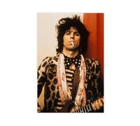 Exclusive Art Popular Singer The Rolling Stones Rock Legend Keith Richards Portrait Poster 5 Canvas Poster Wall Art Decor Print Picture Paintings for Living Room Bedroom Decoration 20x30inch(50x75cm)