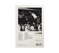 Exclusive Art Rapper Playboi Poster Carti Music Cover Whole Lotta Red Canvas Poster Bedroom Decor Landscape Office Room Decor Gift 24x36inch(60x90cm)