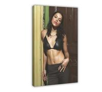 Exclusive Art Renowned Actress Michelle Rodriguez Portrait Poster 2 Canvas Poster Bedroom Decor Landscape Office Room Decor Gift 20x30inch(50x75cm)