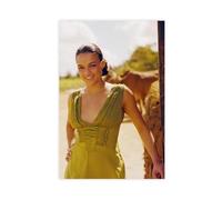 Exclusive Art Renowned Actress Michelle Rodriguez Portrait Poster 3 Canvas Poster Bedroom Decor Landscape Office Room Decor Gift 20x30inch(50x75cm)