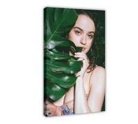 Exclusive Art Sexy Actress Posters Joey King Portrait Poster 3 Canvas Poster Bedroom Decor Landscape Office Room Decor Gift 24x36inch(60x90cm)