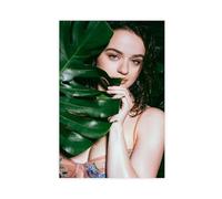Exclusive Art Sexy Actress Posters Joey King Portrait Poster 3 Canvas Poster Wall Art Decor Print Picture Paintings for Living Room Bedroom Decoration 12x18inch(30x45cm)