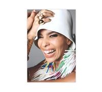Exclusive Art Sexy Actress Posters Zoe Kravitz Portrait Poster 3 Canvas Poster Wall Art Decor Print Picture Paintings for Living Room Bedroom Decoration 12x18inch(30x45cm)
