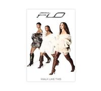 Exclusive Art Sexy Girl Group FLO Gorgeous Portrait Poster 3 Canvas Poster Wall Art Decor Print Picture Paintings for Living Room Bedroom Decoration 16x24inch(40x60cm)