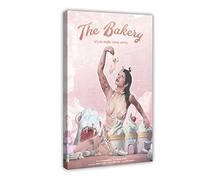 Exclusive Art Singer Melanie Martinez Music Cover The Bakery Poster Canvas Poster Bedroom Decor Sports Landscape Office Room Decor Gift Frame-style 08x12inch(20x30cm)