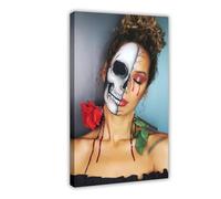 Exclusive Art Soulful Singer Leona Lewis Portrait Poster 7 Canvas Poster Bedroom Decor Landscape Office Room Decor Gift 08x12inch(20x30cm)