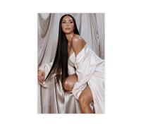 Exclusive Art Talented Actress Kim Posters Kardashian Portrait Poster 2 Canvas Poster Wall Art Decor Print Picture Paintings for Living Room Bedroom Decoration 08x12inch(20x30cm)