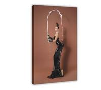 Exclusive Art Talented Actress Kim Posters Kardashian Portrait Poster 5 Canvas Poster Wall Art Decor Print Picture Paintings for Living Room Bedroom Decoration 12x18inch(30x45cm)