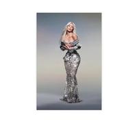 Exclusive Art Talented Actress Kim Posters Kardashian Portrait Poster 6 Canvas Poster Wall Art Decor Print Picture Paintings for Living Room Bedroom Decoration 16x24inch(40x60cm)