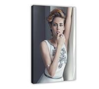 Exclusive Art Talented Actress Kristen Stewart Portrait Poster 3 Canvas Poster Wall Art Decor Print Picture Paintings for Living Room Bedroom Decoration 20x30inch(50x75cm)