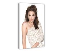 Exclusive Art Talented Actress Kristen Stewart Portrait Poster 4 Canvas Poster Wall Art Decor Print Picture Paintings for Living Room Bedroom Decoration 08x12inch(20x30cm)