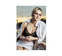 Exclusive Art Talented Actress Kristen Stewart Portrait Poster 5 Canvas Poster Wall Art Decor Print Picture Paintings for Living Room Bedroom Decoration 08x12inch(20x30cm)