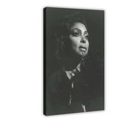 Exclusive Art Talented Actress Taraji P Henson Portrait Poster 2 Canvas Poster Wall Art Decor Print Picture Paintings for Living Room Bedroom Decoration 12x18inch(30x45cm)