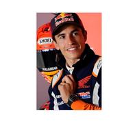 Exclusive Art Top MotoGP Moto GP Rider Marc Márquez Marquez Cool Portrait Poster Motorcycle Racing Artwork Biker Fans Gift Room Decor 2 Canvas Poster Bedroom Decor Landscape Office Room Decor Gift 16x
