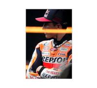 Exclusive Art Top MotoGP Moto GP Rider Marc Márquez Marquez Cool Portrait Poster Motorcycle Racing Artwork Biker Fans Gift Room Decor 5 Canvas Poster Bedroom Decor Landscape Office Room Decor Gift 24x