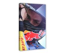 Exclusive Art Top MotoGP Moto GP Rider Marc Márquez Marquez Cool Portrait Poster Motorcycle Racing Artwork Biker Fans Gift Room Decor 1 Canvas Poster Wall Art Decor Print Picture Paintings for Living