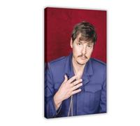 Exclusive Art Versatile Actor Pedro Pascal Portrait Poster 3 Canvas Poster Bedroom Decor Landscape Office Room Decor Gift 12x18inch(30x45cm)