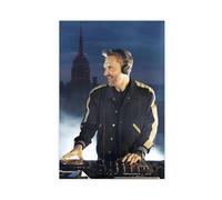 Exclusive Art Versatile DJ David Guetta Portrait Poster 4 Canvas Poster Wall Art Decor Print Picture Paintings for Living Room Bedroom Decoration 08x12inch(20x30cm)
