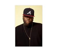 Exclusive Art Versatile Singer Southern Hip Hop Killer Mike Portrait Poster 1 Canvas Poster Wall Art Decor Print Picture Paintings for Living Room Bedroom Decoration 20x30inch(50x75cm)