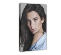 Exclusive Art Victorias Secret Supermodels Kendall Jenner Portrait Poster 1 Canvas Poster Wall Art Decor Print Picture Paintings for Living Room Bedroom Decoration 24x36inch(60x90cm)