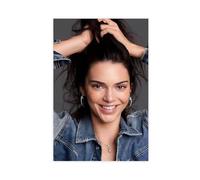 Exclusive Art Victorias Secret Supermodels Kendall Jenner Portrait Poster 3 Canvas Poster Wall Art Decor Print Picture Paintings for Living Room Bedroom Decoration 16x24inch(40x60cm)