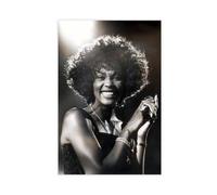 Exclusive Art Well-known Singer Whitney Houston Portrait Poster 13 Canvas Poster Wall Art Decor Print Picture Paintings for Living Room Bedroom Decoration 16x24inch(40x60cm)