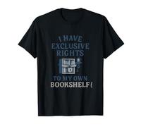 Exclusive Bookshelf Reading novelty Design for Book Lovers T-Shirt