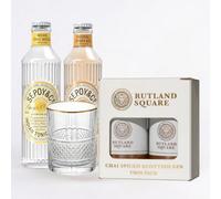 Exclusive Cocktail Taster Pack | 2 * 5 in & Rum, 2 Premium Himalayan Mixers and Luxury Glassware | Rutland Square