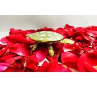 Exclusive Global 4" Brass Ornate Mother Of Pearl Trinket Box Ashtray Home Decor India