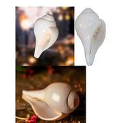 Exclusive Global Religious Hindu Puja Blowing Conch (Bajanewala uja Shankh) 3" Home Temple