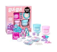 Exclusive Gui Gui Shimmer Deluxe Duo Pack, With 2 Iridescent Slimes, Pearl Bead Booster And 2 Glow-Up And Finishing-touch Sachets, Level Up Your Slimes With a Major GLOW-UP, Pink