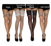 Exclusive Hold-ups by Fiore Sheer Lace Top New Various Colours