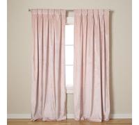 Exclusive Home Curtains Curtain Panel, Polyester, Blush, 27x108
