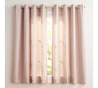Exclusive Home Curtains Panel Pair, Polyester, Blush, 63" Length