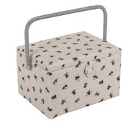 Exclusive Large Sewing Craft Hobby Storage Box, Accessories Tray Pin Cushion ...