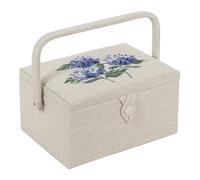 Exclusive Medium Sewing Craft Hobby Storage Box, Accessories Tray Pin Cushion...