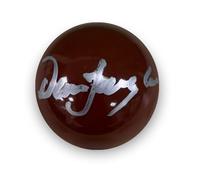 Exclusive Memorabilia Dennis Taylor Signed Brown Snooker Ball