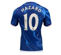 Exclusive Memorabilia Eden Hazard Signed Chelsea 2024-25 Football Shirt